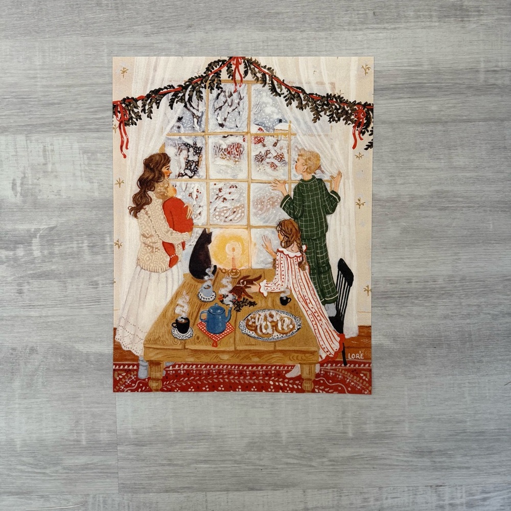 Lore Pemberton Festive Holiday Art Print